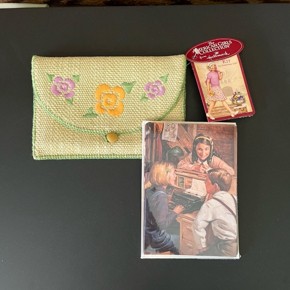 American Girls Collection Kit Kitredge purse w/ notecards, still has tags on it - Picture 1 of 12